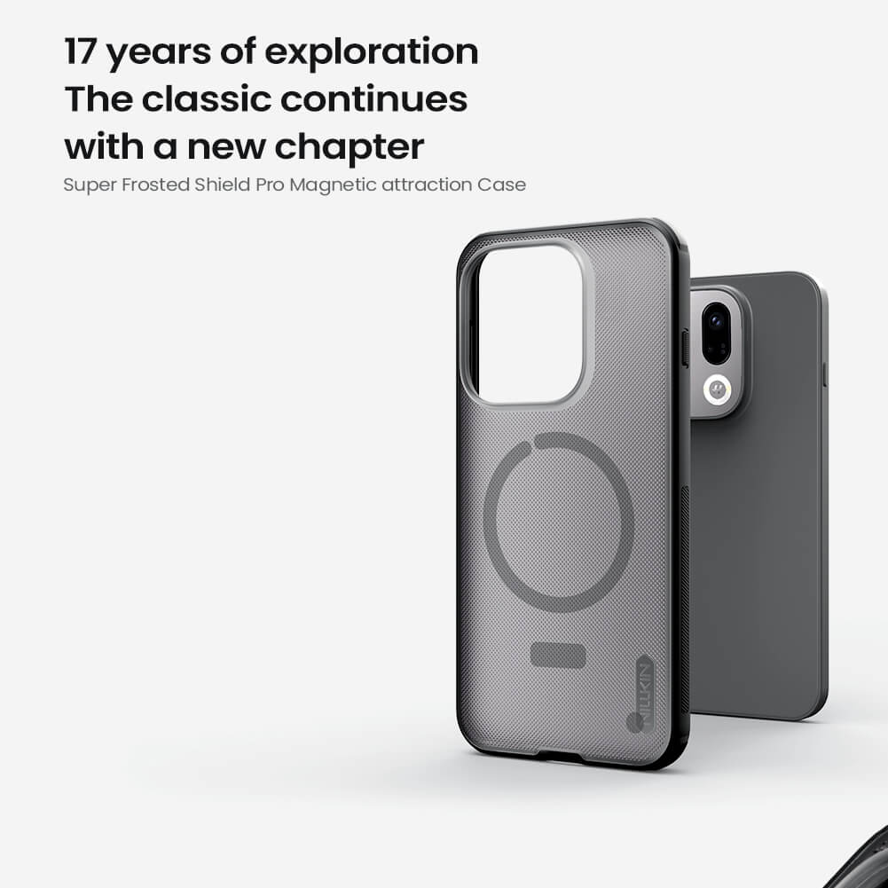 Чехол-крышка NILLKIN для Oppo Find X9 (серия Frosted shield Pro Magnetic case Clear)